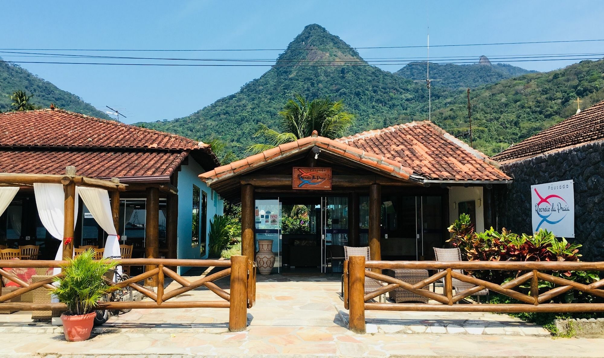 Hotel Pousada Recreio Da Praia Abraão Exterior foto